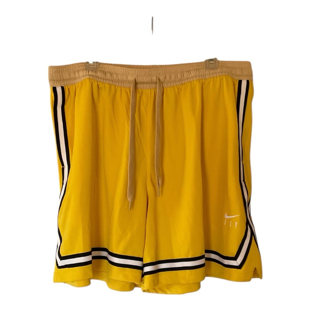 Nike Yellow Athletic Shorts